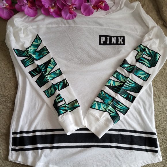 2 Piece-PINK VS Open BACK Tee & Bra NWOT - Picture 7 of 15